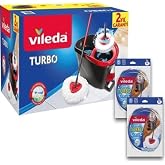 Vileda Turbo Pedallı Temizlik Seti + (2 Adet Yedek Paspas)