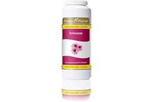 ‎FITNESS PHARMA FITNESS PHARMA Echinacea-Kapseln | 240 Stück, Echinacea-Extrakt (300 mg Echinacea-Wurzel) | Stärken Sie Ihr Immunsystem | Hochkonzentrierter Echinacea-Extrakt