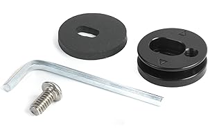 Cotton Carrier 3768 Spare Flat Hub - Black