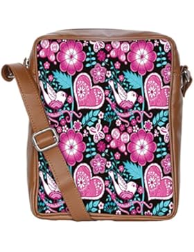 Snoogg , Damen Umhängetasche mehrfarbig multi