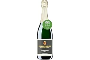‎OBERROTWEILER WINZERVEREIN EG Oberrotweiler Chardonnay Sekt Brut - GAULT & MILLAU 2025 - hochwertiges Sekt-Geschenk für Frauen und Männer, Badischer Winzersekt Flaschengärung (1 x 0,75l)