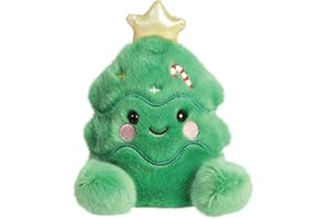 Aurora, 99219, Palm Pals Jubilee Christmas Tree, 5In, Soft Toy, Green