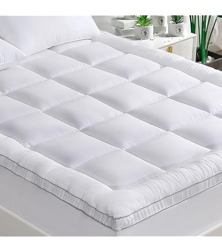 Topper Per Materasso Matrimoniale Piccolo In Bambù, Spesso - Foto 10