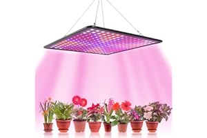 Beenle-Icey 1000W Lampe Led Horticole Croissance Floraison,Grow Light pour Culture Indoor Plante Lampe de Plante Croissance Hydroponique Eclairage Germination avec Crochet (C)