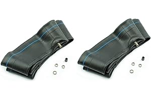 BISOMO Vee Rubber - Cámara de aire (2 unidades, 2 1/2 x 16", 2 3/4 x 16", 2,50 x 16", 2,75 x 16", válvula de coche TR4, recta, para remolque de ciclomotor Simson SL1 DDR