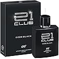 CFS 21 Club Code Black Eau De Parfum Long Lasting EDP For Men and Women 100ml