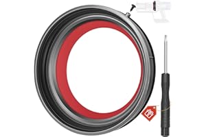 RUKHOOL V10 Joint d'étanchéité pour Dyson V10 SV12 Pièces Détachées Joints Bague D'étanchéité Fixe pour Dyson SV13 SV27 Joint Bague Etancheite avec Tournevis Joints Fixes