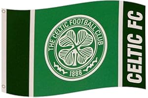 Celti FC Flag WM Official Merchandise, Green, approx 5ft x 3ft