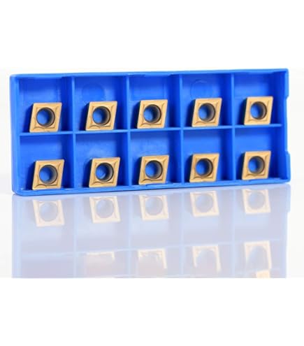 10 Pièces CNC Carbure Pointes Inserts Lame Cutter DCMT11T304-HM YBC251