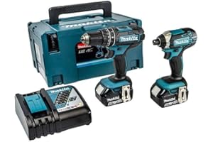 Combopack 2 outils 18V perceuse DHP482 et visseuse DTD152 (2x5,0 Ah) - MAKITA DLX2131TJ