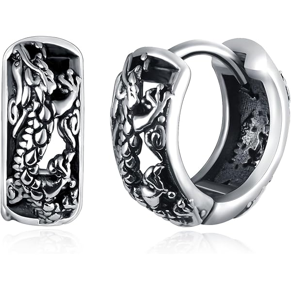 JewelryWe Vikingoorbellen met runenkruis, roestvrij staal, Scandinavische Viking, runen, creolen, huggie oorbellen met bungelende kruis, vintage, punk, oorsieraden voor heren en dames, 15.8 Zentimeter JewelryWe Vikingoorbellen met runenkruis, roestvrij staal, Scandinavische Viking, runen, creolen, huggie oorbellen met bungelende kruis, vintage, punk, oorsieraden voor heren en dames, 15.8 Zentimeter