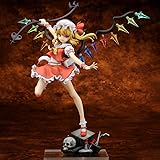 Anime Figure Model TouHou Project Flandre Scarlet Statue Desktop Decoration Collectible 27CM