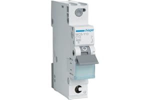 Hager Mcs110 C-typ 1P 1 modul (S) Circuit Breaker – Circuit Breakers (25 – 60 °C, -25 – 80 °C)
