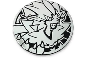 BB-Toy-Trades Compatibile con Pokemon Pin Flipping Coin Shiny Trading Card Moneta con BB-Toy-Trades Protezione spedizione - Zeraora