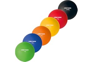 ‎SPORT-THIEME Sport-Thieme Stoßkugel Kunststoff | Indoor & Outdoor | 2kg - 7,26kg | Hallenstoßkugel | Griffiges Material | Eisenschrotfüllung Markenqualität