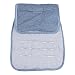 Minene Reversible Pushchair Liner (Blue Stripes and Spots)