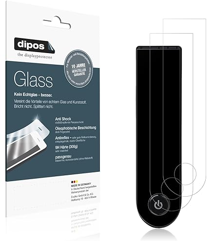 Dipos 2x Protection Ecrán Pour Hirreo Tx1 2.13 Zoll Mat Verre