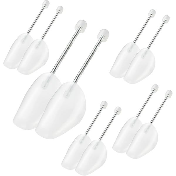 Embauchoirs Ressort Spirale Chaussures Lot De 6 Paires Embauchoirs En Plastique - Embauchoir Chaussures Homme Embauchoirs Homme Taille 38-47 Transparent