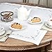 Produktbild Reines Leinen Tischdecke Topper, mit Stickerei/Bio Leinen/Weiß/Symphony/100% Leinen, Textil, weiß, 90x90 cm (35"x35")