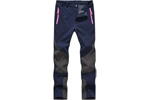 ‎DONHOBO donhobo Damen Wanderhose Wasserdicht Softshellhose Outdoorhose Winddicht Warm Gefüttert Winterhose Skihose Snowhose Trekkinghose
