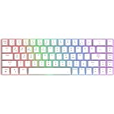 Gravion MK68 Lunor RGB Mekanik Gaming Oyuncu Klavyesi, 68 Tuş Kompakt, Bluetooth + 2.4G Kablosuz & Kablolu, Huano Red Switch,