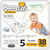 Paddlers Protection Bebek Bezi 5 Numara Junior (11-18 Kg) 38 Adet &ndash; Jumbo Paket, Maksimum Koruma