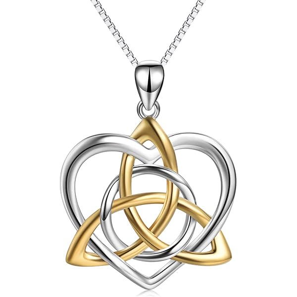 Orecchini a nodo celtico in argento sterling, orecchini pendenti a nodo