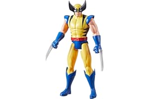 Marvel Hasbro X-Men, Action Figure Giocattolo di Wolverine Titan Hero Series, Personaggio da 28,5 cm degli X-Men, Giochi da Supereroi per Bambini da 4 anni da Collezione