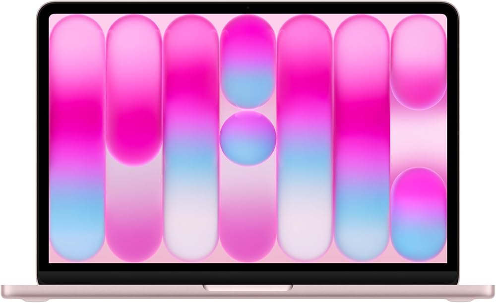 Apple 13 inç MacBook Neo Laptop: A18 Pro çip, Yapay zeka ve Apple Intelligence için tasarlandı, Liquid Retina Ekran, 8 GB Birleşik Bellek, 512 GB SSD, 1080p FaceTime HD Kamera, Touch ID; Pastel Pembe
