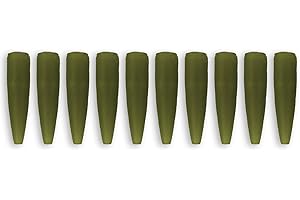 Bank Tackle Mini Anti Tangle Sleeves 14mm Carp Fishing Terminal Tackle Rig Bits Bullet Sleeves Swivel Covers