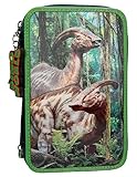 Design: Dino World Depesche 10009 - Federtasche 3 fach, Dino World 3D