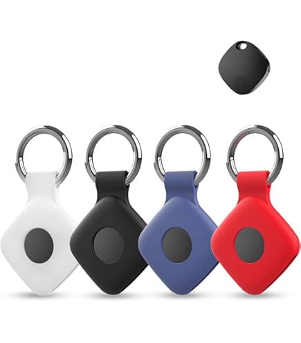 Apple AirTag Sleutelhanger Siliconen Bescherm Hoes Camo Groen Print