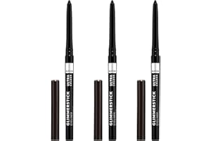 Avon Glimmerstick Eyeliner Trio, Cosmic Brown, Soft-Glide Formula, Bold and Intense Colour, Waterproof, Smudge-Proof Colour That Lasts All-Day, Cruelty Free