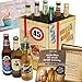 Produktbild Geschenkideen für Männer zum 45. "BIERE DER WELT" Geschenkset + gratis Geschenk Karten + Bierbewertungsbogen. Bier aus Dänemark + Italien + Griechenland +...Tiger Beer + Pilsener Urquell + Carlsberg +... Bier Geschenk für Männer. Besser als Bier selber machen oder selbst brauen: Geburtstagsgeschenk Geburtstagsbier Geschenke 45. Geburtstag Geschenkideen Geburtstag Geschenk Ideen 45 Geburtstagsgeschenke Bier Geschenke 45 Geburtstag Geschenkidee Freund zum 45. Geburtstage