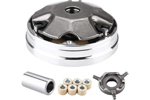 Broco Scooter Variator, Aluminum Motorcycle 50cc Scooter Moped Front Variator Replacement for GY6 50cc 60cc for PGO ATV XL Rider 50