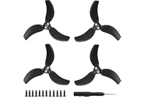 Bocguy Avata 2 Eliche, 4 Pcs 3032S Eliche Avatar 2 con 12 Viti & Cacciavite, Accessori Avata 2 per Sostituzione Drone, Basso Rumore & Stabile