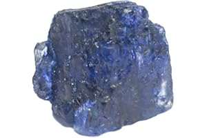 GEMHUB Natural Sapphire Rough Stone 8.00 Ct Healing Crystal Gemstone Blue Sapphire Rock Crystals for Tumbling,Cabbing EH-387