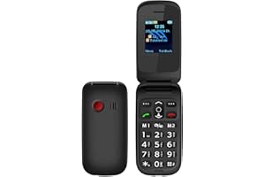 simvalley MOBILE Notruf-Klapphandy XL-949 mit Garantruf Easy, Dual-SIM und Bluetooth