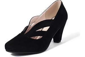 elerhythm Mary Jane Chaussures vintage à talons pour femme Gatsby années 1920 Chaussures victoriennes à bout fermé