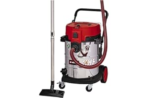Einhell Aspirador en seco-húmedo TE-VC 2350 SACL (1600 W, clase de protección al polvo L, sistema de limpieza de filtros, potencia de aspiración 230 mbar, contenedor de acero inoxidable de 50 l)