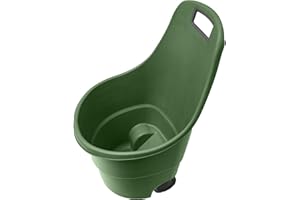 WERKA PRO Carro de jardín con Ruedas Cubo 45L