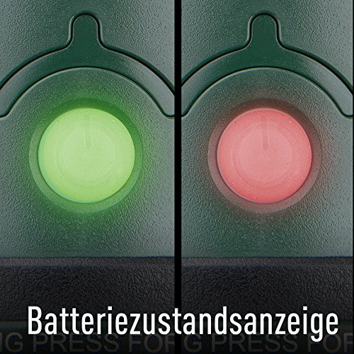 LiteXpress CAMP 33 Camping Laterne, 12 Hochleistungs-LEDs, 3 Farbtemperaturen, bis zu 530 Lumen ANSI FL1, Kunststoffgehäuse, grün / schwarz LXL910078B - 5