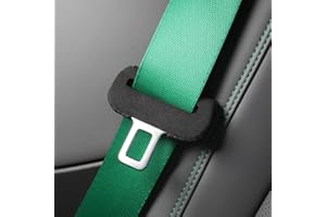 WAITLOVER Universale Auto Cintura Fibbia Clip Protector Copertura In Pelle Scratch Pulsante Interni Auto M9x7 Accessori