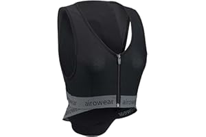 Charles Owen Airowear Shadow Junior Back Protector - Black - Unisex - Fully flexible for unrestricted movement