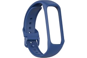 BOLUO Bracelets de Montre,Silicone Bracelet pour Galaxy Fit 2 SM-R220, Silicone Souple Multicolore Bande de Sport Remplacement avec fermoir Réglable Sangle pour Samsung Galaxy Fit 2 SM-R220