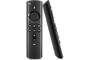 Suoxiom Replacement Voice Remote Control (2rd Gen) with Remote Control for Smart Fi-re Tvs S-tick (4k, 2nd Gen, 3rd Gen, Lite) s-tick, for AMZ Smart Tvs Cube (2nd Gen, 3rd Gen)