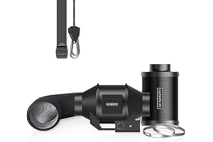 AC Infinity CLOUDLINE Lite, 100mm Kit de filtración de Aire de, Combo de Ventilador en línea y Filtro de Carbono, Sistema de refrigeración y ventilación para Tiendas de campaña, hidropónica