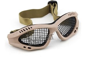OAREA Taktische Skibrille Sonnenbrille Outdoor Schutz Mit Metall Stahl Mesh für CS Krieg Spiel Airsoft Paintball Sicherheit Brillen
