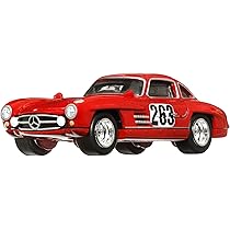 Hot Wheels Car Culture Jay Reno Garage - Mercedes-Benz 300 SL (Red
