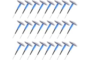 BEEK Plug Patch Gum ， Champignon de réparation de crevaison de pneu Tubeless universel pour moto de voiture （24 pièces）(48 * 6mm)